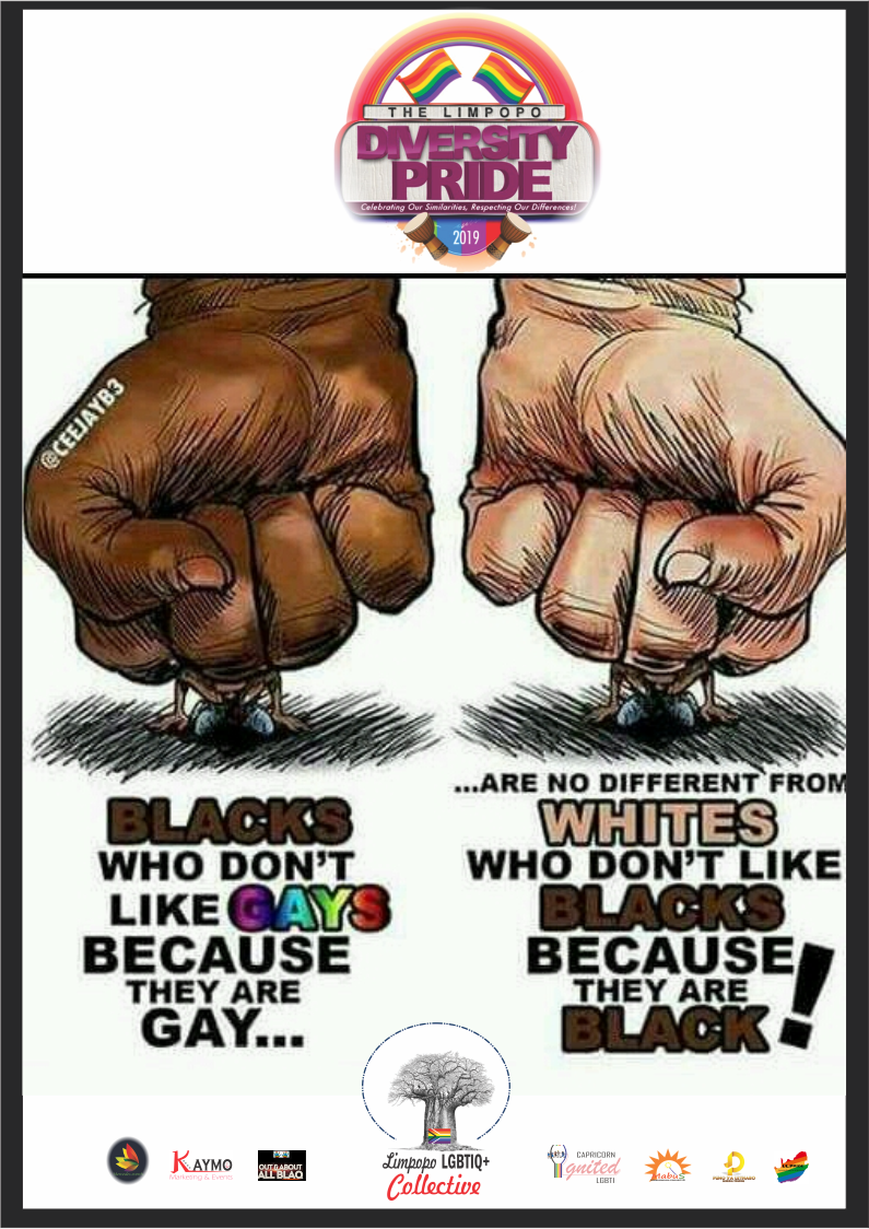 PRIDE Apartheid Placard