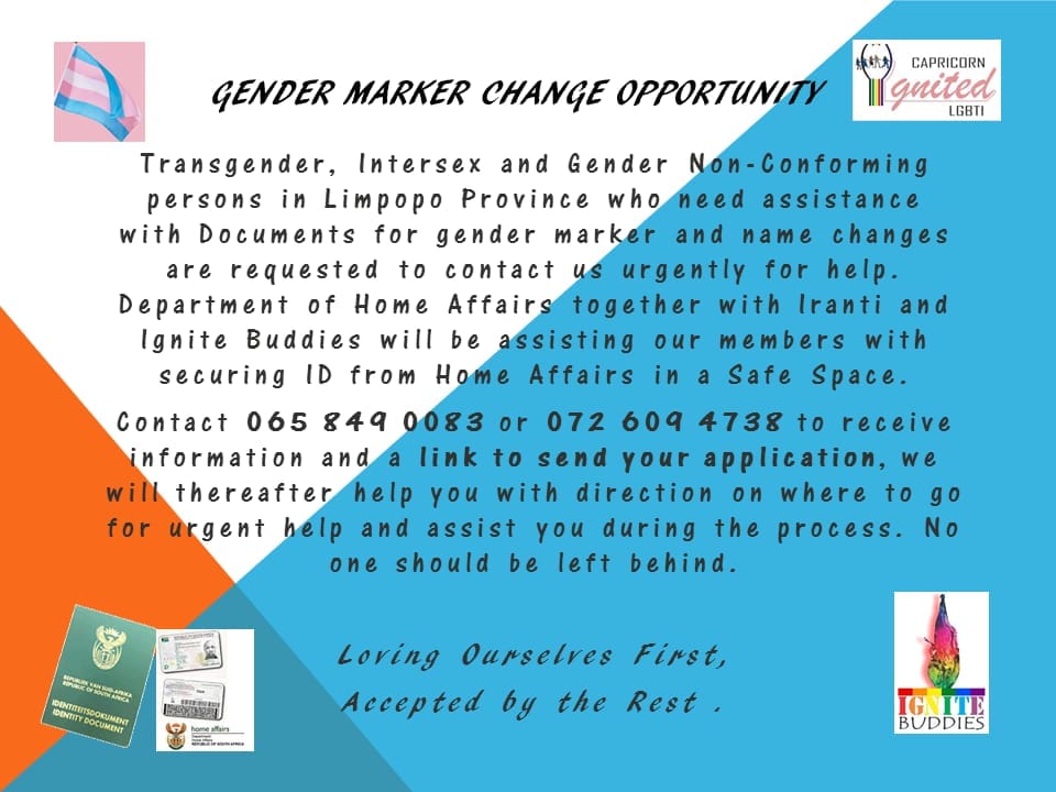 Gender Marker Road Show